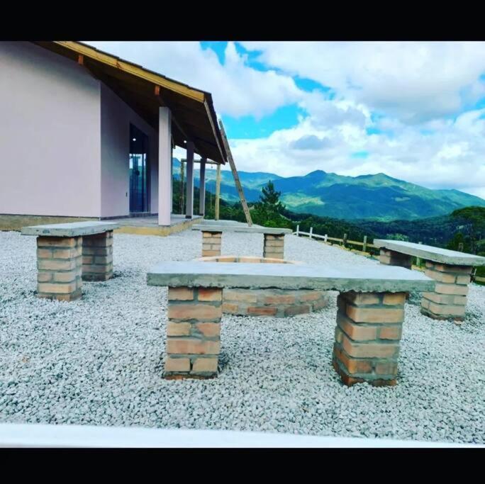 Cabana Recanto Do Arruda Para Casal Em Aguas Mornas Ngoại thất bức ảnh