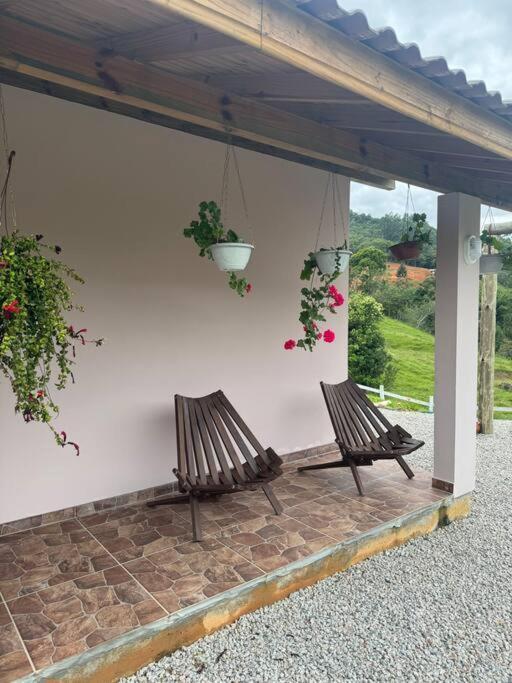 Cabana Recanto Do Arruda Para Casal Em Aguas Mornas Ngoại thất bức ảnh
