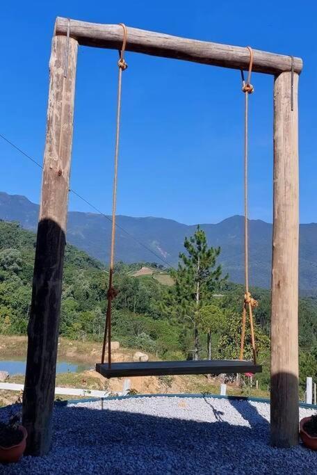 Cabana Recanto Do Arruda Para Casal Em Aguas Mornas Ngoại thất bức ảnh